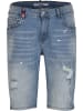 2Y Premium Denim Short in light blue