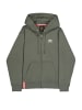 Alpha Industries Alpha Industries Zip-Kapuzenpullover in dark olive