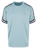 Urban Classics Urban Classics Mesh-T-Shirts in oceanblue