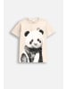 Coccodrillo T-Shirt mit kurzem Ärmel in beige