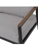 MCW Aluminium Gartengarnitur P79, Hellgrau