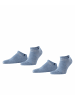 Burlington Sneaker-Socken Doppelpack in Light jeans