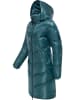 ragwear Wintermantel Rebelka Shiny YOUMODO in Ocean Green