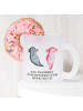 Mr. & Mrs. Panda Teetasse Glas Axolotl Freundin mit Spruch in Transparent