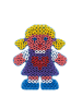 Hama Maxi-Stiftplatte Mädchen, transparent - ab 3 Jahren