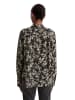 Marc O'Polo Allover-Print-Bluse regular in Schwarz