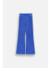 Coccodrillo Gerippte Leggings mit langem Bein in blau