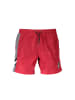 Karl Lagerfeld Rote Polyester-Strand-Boxershorts