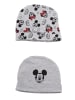 Disney 2er Pack Disney Mickey Mouse Mütze - Mickey und Minnie in grau