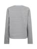 Mos Mosh MMLidy O-LS Mélange Sweatshirt in Eventide