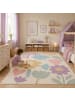 Pergamon Kinder Teppich Softstar Kids Fantasy Bunt in Lila