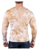 Cipo & Baxx Herren Regular Fit Longsleeve in Yellow