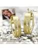 GoldDream Echtgold, 333er Gelbgold Damen Creolen Glamour Line Ohrring ca. 12mm