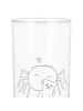 Mr. & Mrs. Panda Wasserglas Spinne Agathe Teddy ohne Spruch in Transparent