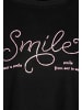 Swirly Women Sweatshirt in Black