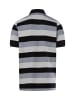 Andrew James Poloshirt in schwarz grau