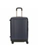 Zero Halliburton Edge Light - 4-Rollen-Trolley 66 cm (black) in blau