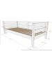 58 aufm Kessel KOJENBETT Kelda 90x200 mit Umrandung Kiefer Massivholz Milky Pine