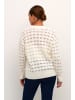 Kaffe Strickjacke KAelena Regular fit in Chalk