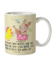 Mr. & Mrs. Panda Kaffeetasse Ostern Frühlingsgefühle mit Spruch in Blumig