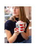 Blond Amsterdam Cappuccino-Becher Valentinstag Küsschen in Rot - 500 ml