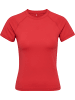 Hummel T-Shirt Hmlprima Multisport Damen in CHINESE RED