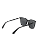 Polaroid Frauen Sonnenbrille Quadratisch Schwarz