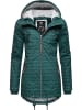 Winterjacke Zuzka Winter in Dark Green Zig Zag22