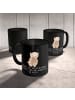 Mr. & Mrs. Panda Tasse Blockflöte Freude mit Spruch in Schwarz