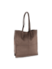 LIEBESKIND BERLIN Amy Shopper Tasche L Leder 35 cm in neutral grey