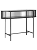 Beliani Konsolentisch BIRSON in Schwarz - (W) 120 x (H) 85 x (L) 44 cm