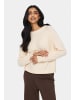 SAINT TROPEZ Strickpullover GarbieSZ Lockere Passform in Ice Melange