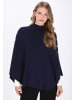 DreiMaster Klassik Women Poncho in navy
