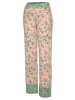 LASCANA Pyjamahose in rosa-schilfgrün