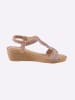 Andrea Conti Sandalette in rose