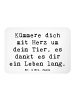 Mr. & Mrs. Panda Magnet Holz Spruch Haustiere pflegen mit Spruch in Weiß