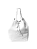 Florence Florence Shopper, Schultertasche Leder weiß ca. 30cm