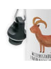 Mr. & Mrs. Panda Trinkflasche Sternzeichen Steinbock mit Spruch in Weiß