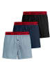 HUGO 3er Pack Woven Boxer in Mehrfarbig