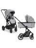 Osann Kombi-Kinderwagen Juntos bis 22 kg belastbar in grau,schwarz