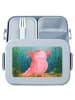 Mr. & Mrs. Panda Bento Box Axolotl Glücklich Design ohne Spruch in Blau Pastell