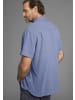 Man's World Kurzarmhemd in blau