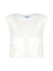 TOOCHE Top "Taschen Top" in Weiß