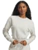 Under Armour Longsleeve "Icon Terry Varsity Crew" in Weiß