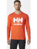 Helly Hansen Longsleeve "Classic Logo" in Orange