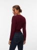 Vero Moda Strickpullover in Zinfandel