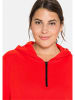 sheego Sweatshirt in feuerrot