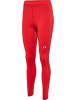 Newline Verstellbare Taille Leggings Reflektierend Logo Women's Core Damen in TANGO RED