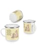 Mr. & Mrs. Panda Reisetasse Bär Kind mit Spruch in Gelb Pastell