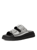 Tamaris Pantolette in silber
